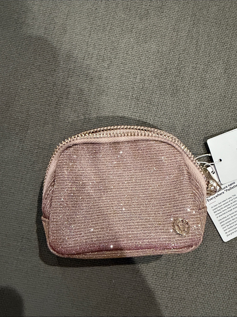 Sparkle Coin Pouch Lululemon new with tags